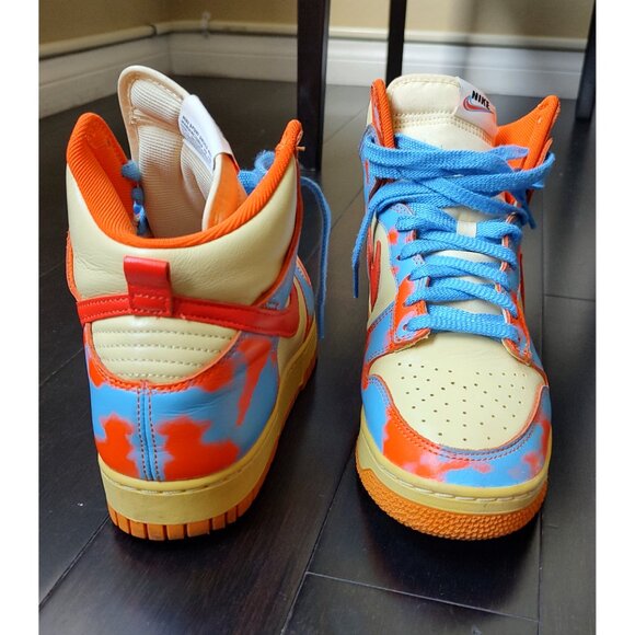 Nike Dunk High 1985 High SP | Safety Orange / Team Orange | Womens 10.5 (Mens 9) - Picture 5 of 13